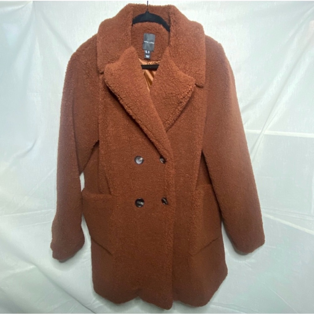 New Look Rust Teddy Jacket